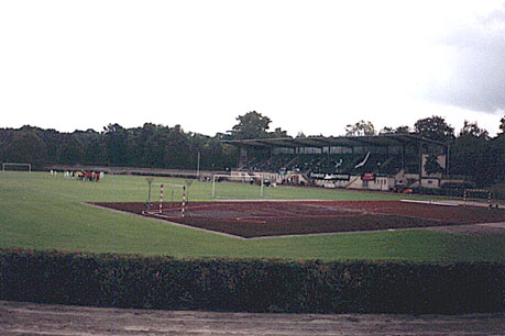 Eilenriedestadion Haupttribne